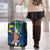 Namibia National Emblem Luggage Cover Flag Colors & Symbolic Animals Design