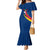 Namibia National Emblem Mermaid Dress Flag Colors & Symbolic Animals Design