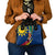 Namibia National Emblem Shoulder Handbag Flag Colors & Symbolic Animals Design