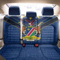 Namibia National Emblem Back Car Seat Cover Sporty Style with Traditional Patterns