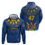 Namibia National Emblem Hoodie Sporty Style with Traditional Patterns