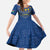 Namibia National Emblem Kid Short Sleeve Dress Sporty Style with Traditional Patterns