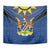 Namibia National Emblem Tapestry Sporty Style with Traditional Patterns
