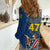 Namibia National Emblem Women Casual Shirt Sporty Style with Traditional Patterns