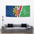 Namibia Flag Tapestry Detailed Design with Traditional Patterns