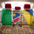 Namibia Map Back Car Seat Cover National Emblem & Cultural Motif Design
