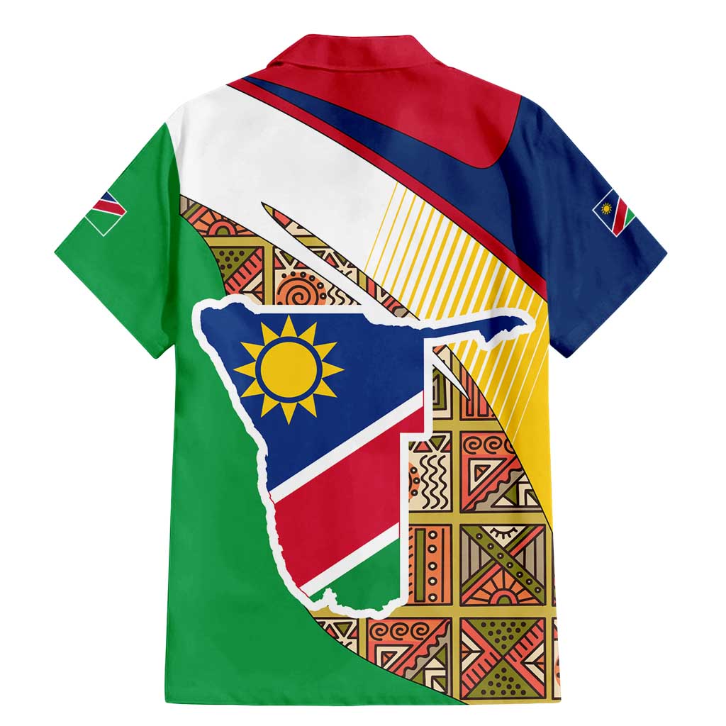 Namibia Map Family Matching Mermaid Dress and Hawaiian Shirt National Emblem & Cultural Motif Design