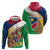 Namibia Map Hoodie National Emblem & Cultural Motif Design