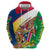 Namibia Map Hoodie National Emblem & Cultural Motif Design
