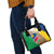 Namibia Map Shoulder Handbag National Emblem & Cultural Motif Design