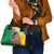 Namibia Map Shoulder Handbag National Emblem & Cultural Motif Design
