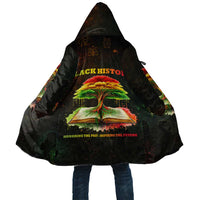 Black History Tree of Knowledge Cloak Pan-African Afrocentric Drip Art Illustration