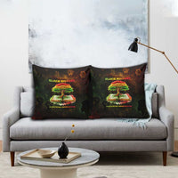 Black History Tree of Knowledge Pillow Cover Pan-African Afrocentric Drip Art Illustration