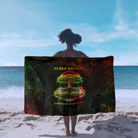 Black History Tree of Knowledge Sarong Pan-African Afrocentric Drip Art Illustration