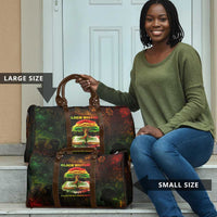Black History Tree of Knowledge Travel Bag Pan-African Afrocentric Drip Art Illustration