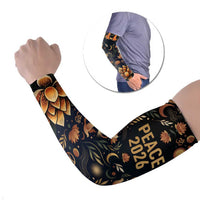 Peace 2026 Spiritual Harmony Arm Sleeves Bohemian Celestial Mandala Illustration
