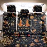 Peace 2026 Spiritual Harmony Back Car Seat Cover Bohemian Celestial Mandala Illustration