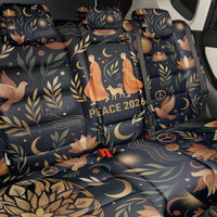 Peace 2026 Spiritual Harmony Back Car Seat Cover Bohemian Celestial Mandala Illustration