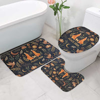 Peace 2026 Spiritual Harmony Bathroom Set Bohemian Celestial Mandala Illustration