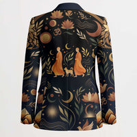 Peace 2026 Spiritual Harmony Blazer Bohemian Celestial Mandala Illustration