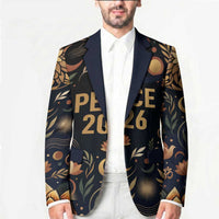 Peace 2026 Spiritual Harmony Blazer Bohemian Celestial Mandala Illustration