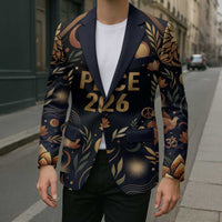 Peace 2026 Spiritual Harmony Blazer Bohemian Celestial Mandala Illustration