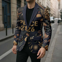 Peace 2026 Spiritual Harmony Blazer Bohemian Celestial Mandala Illustration