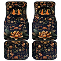 Peace 2026 Spiritual Harmony Car Mats Bohemian Celestial Mandala Illustration