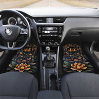 Peace 2026 Spiritual Harmony Car Mats Bohemian Celestial Mandala Illustration