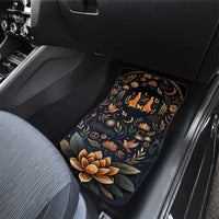 Peace 2026 Spiritual Harmony Car Mats Bohemian Celestial Mandala Illustration