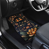 Peace 2026 Spiritual Harmony Car Mats Bohemian Celestial Mandala Illustration