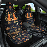Peace 2026 Spiritual Harmony Car Seat Cover Bohemian Celestial Mandala Illustration