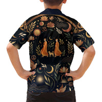 Peace 2026 Spiritual Harmony Hawaiian Shirt Bohemian Celestial Mandala Illustration