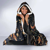 Peace 2026 Spiritual Harmony Hooded Blanket Bohemian Celestial Mandala Illustration