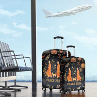 Peace 2026 Spiritual Harmony Luggage Cover Bohemian Celestial Mandala Illustration