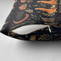 Peace 2026 Spiritual Harmony Pillow Cover Bohemian Celestial Mandala Illustration