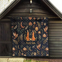 Peace 2026 Spiritual Harmony Quilt Bohemian Celestial Mandala Illustration