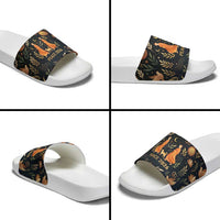 Peace 2026 Spiritual Harmony Slide Sandals Bohemian Celestial Mandala Illustration