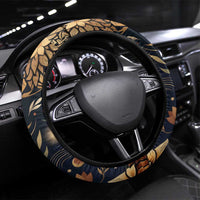 Peace 2026 Spiritual Harmony Steering Wheel Cover Bohemian Celestial Mandala Illustration