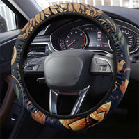 Peace 2026 Spiritual Harmony Steering Wheel Cover Bohemian Celestial Mandala Illustration
