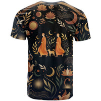 Peace 2026 Spiritual Harmony T Shirt Bohemian Celestial Mandala Illustration