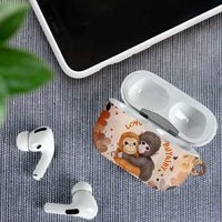 Punch The Monkey AirPods Case Love Me Anyway Baby Monkeys Cute Plush Hugging
