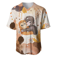 Punch The Monkey Baseball Jersey Love Me Anyway Baby Monkeys Cute Plush Hugging