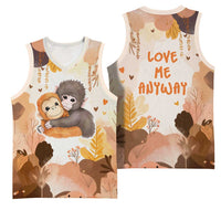 Punch The Monkey Basketball Jersey Love Me Anyway Baby Monkeys Cute Plush Hugging