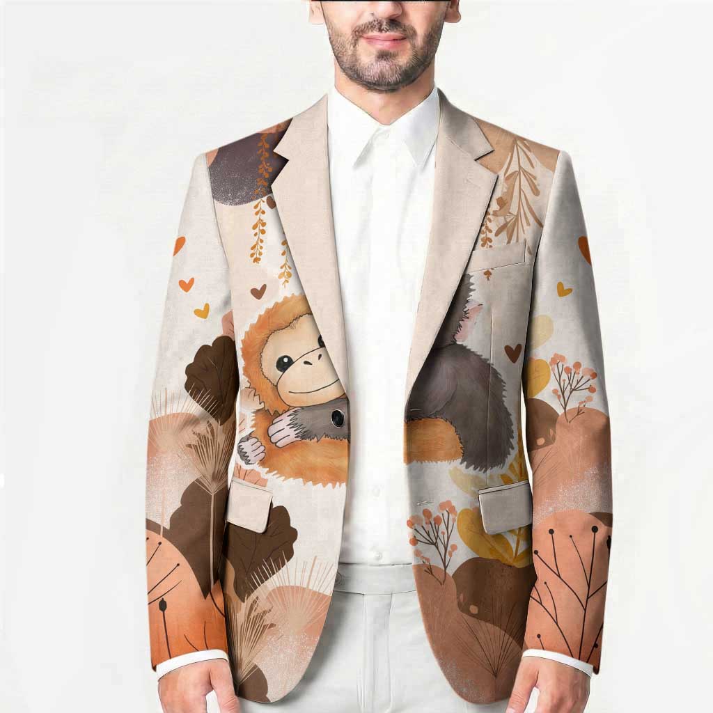 Punch The Monkey Blazer Love Me Anyway Baby Monkeys Cute Plush Hugging