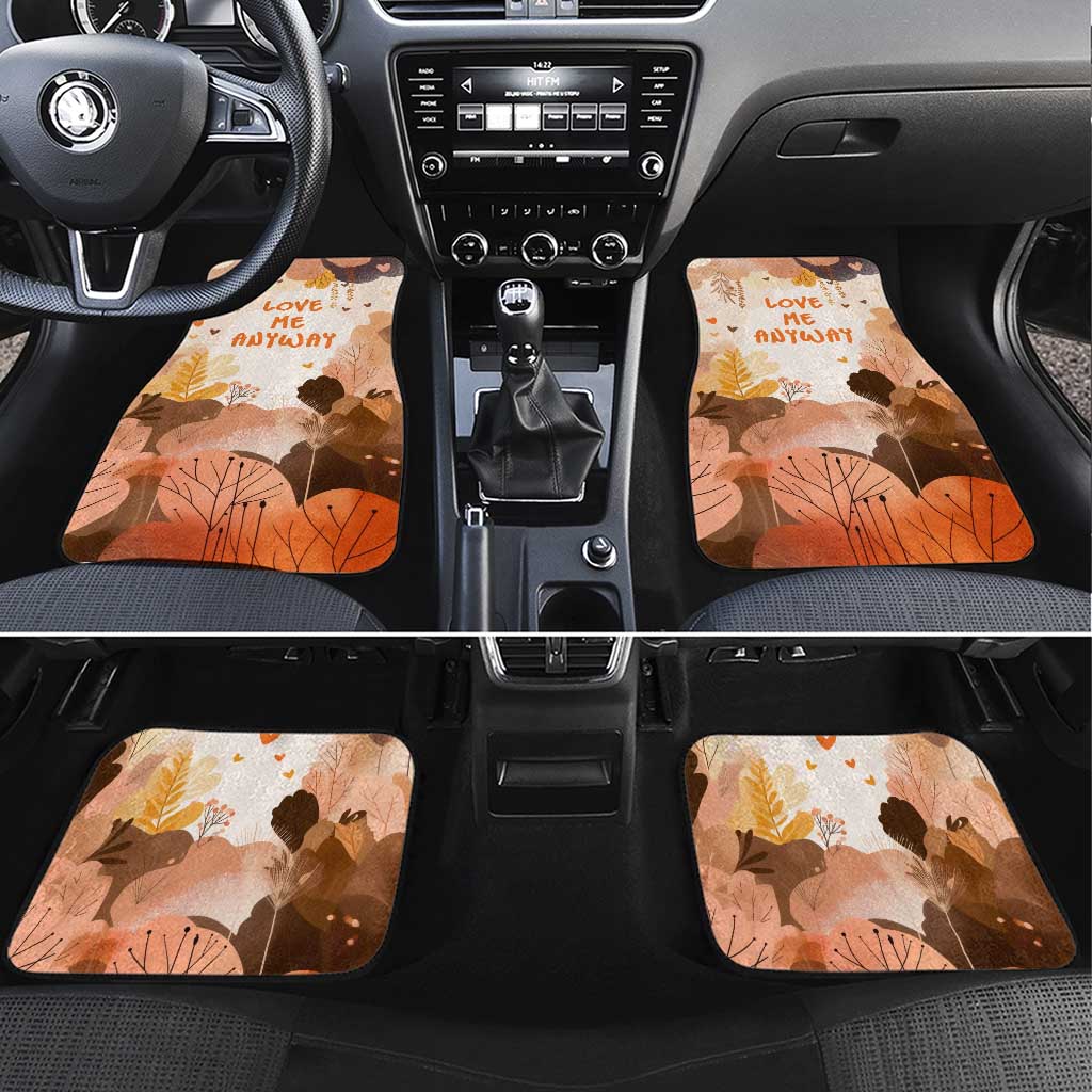 Punch The Monkey Car Mats Love Me Anyway Baby Monkeys Cute Plush Hugging