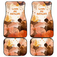 Punch The Monkey Car Mats Love Me Anyway Baby Monkeys Cute Plush Hugging