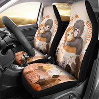 Punch The Monkey Car Seat Cover Love Me Anyway Baby Monkeys Cute Plush Hugging