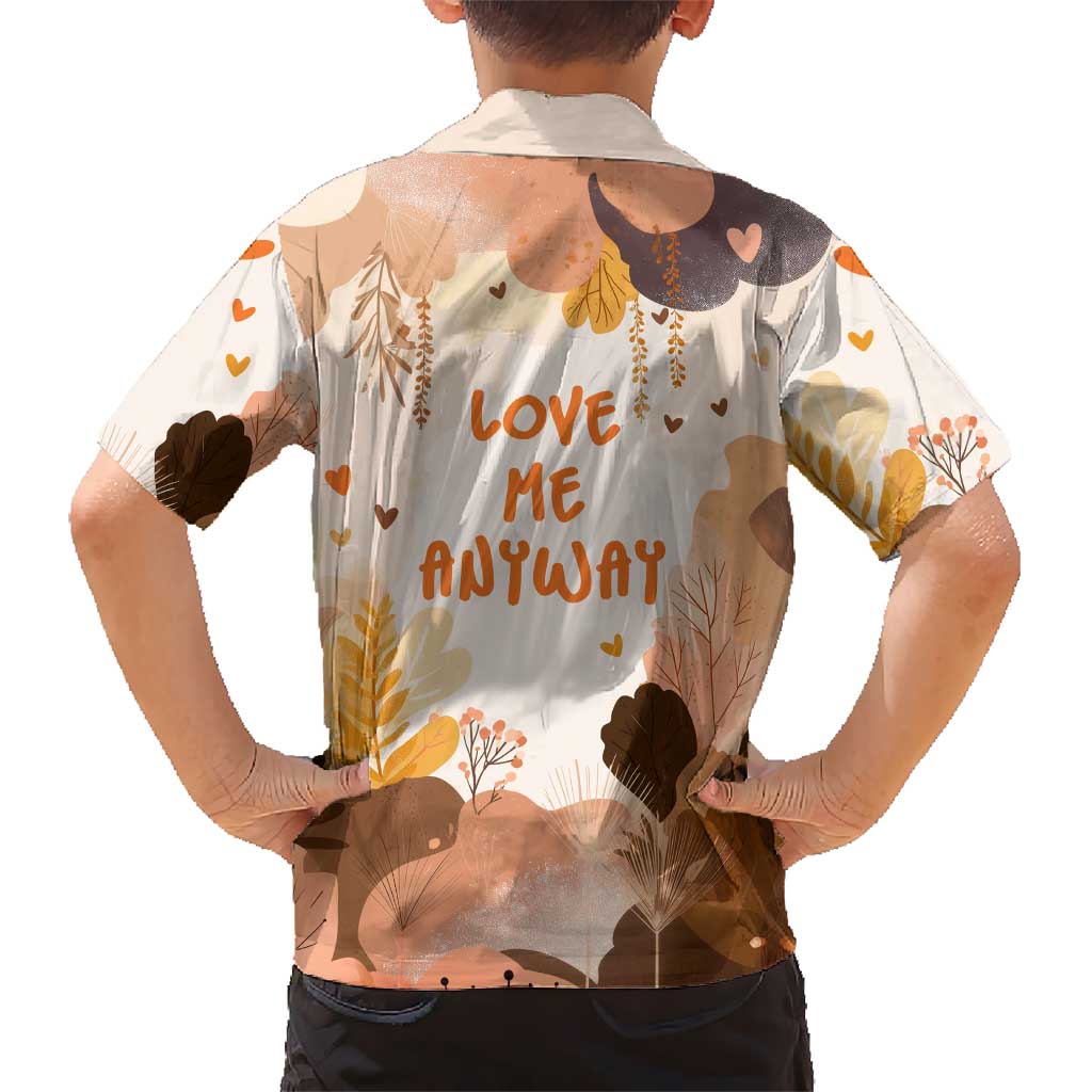 Punch The Monkey Kid Hawaiian Shirt Love Me Anyway Baby Monkeys Cute Plush Hugging