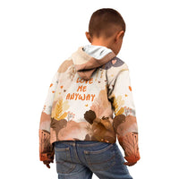 Punch The Monkey Kid Hoodie Love Me Anyway Baby Monkeys Cute Plush Hugging